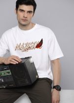Phoenix + red/black/orange flame design Dropshoulder - Image 2