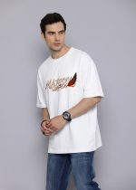 Phoenix + red/black/orange flame design Dropshoulder - Image 7