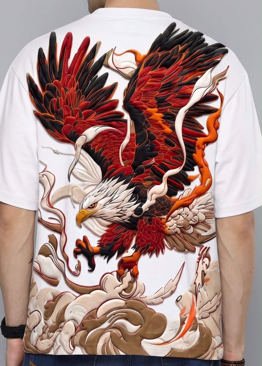 WhatsApp Image 2026-09-30 at 3.21.50 AM (1) Phoenix + red/black/orange flame design Dropshoulder - Image 1