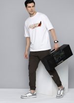 Phoenix + red/black/orange flame design Dropshoulder - Image 5