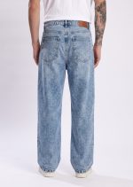 Blue Acid Wash Color Soft Jeanss Fabric Baggy Pant - Image 3